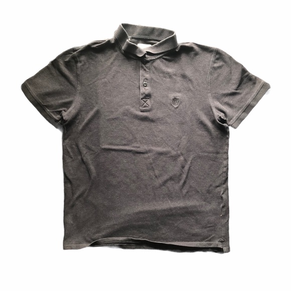 Selected Homme Grey Polo Shirt - Picture 1 of 3